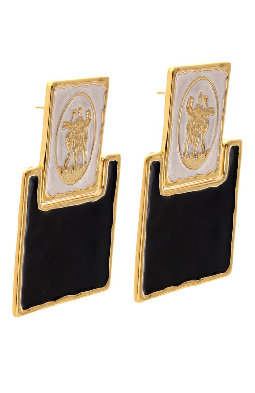 Серьги Nina Ricci 26PBB0208/MET027 Чёрно-белый  26PBB0208/MET027 Фото 3