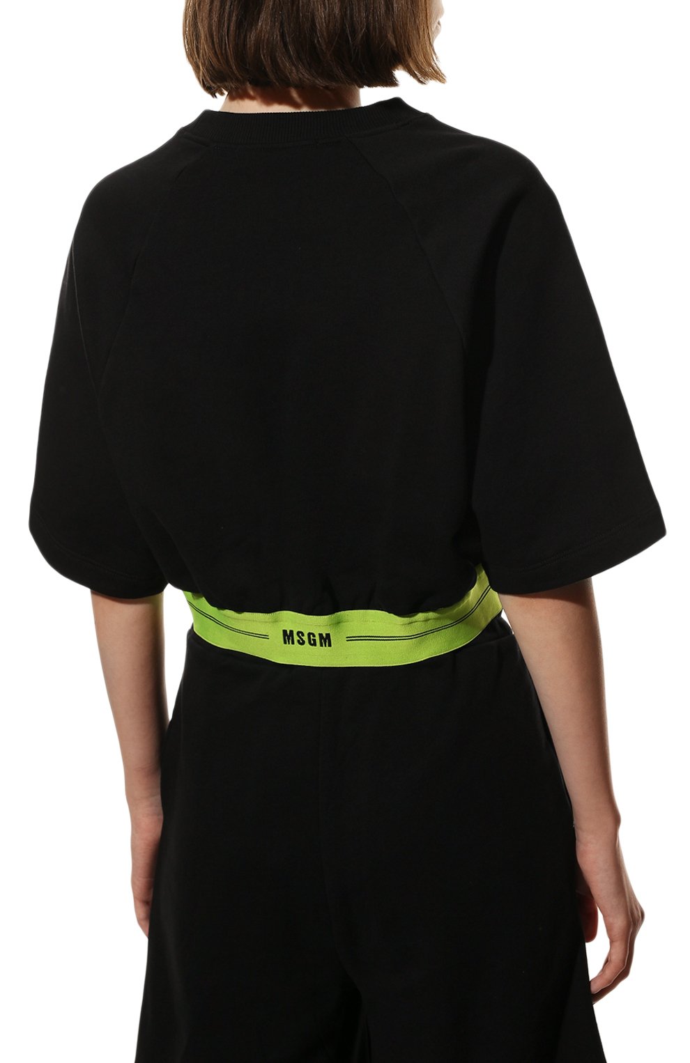 Хлопковая футболка MSGM, арт. 3241MDM64 227299, фото 4