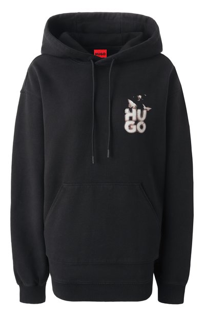 Женский хлопковое худи HUGO, арт. 50534047