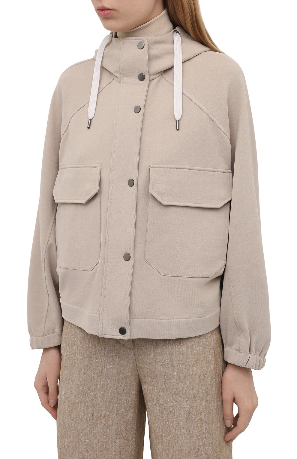 Хлопковая куртка BRUNELLO CUCINELLI, арт. MP05NSF906, фо то 3