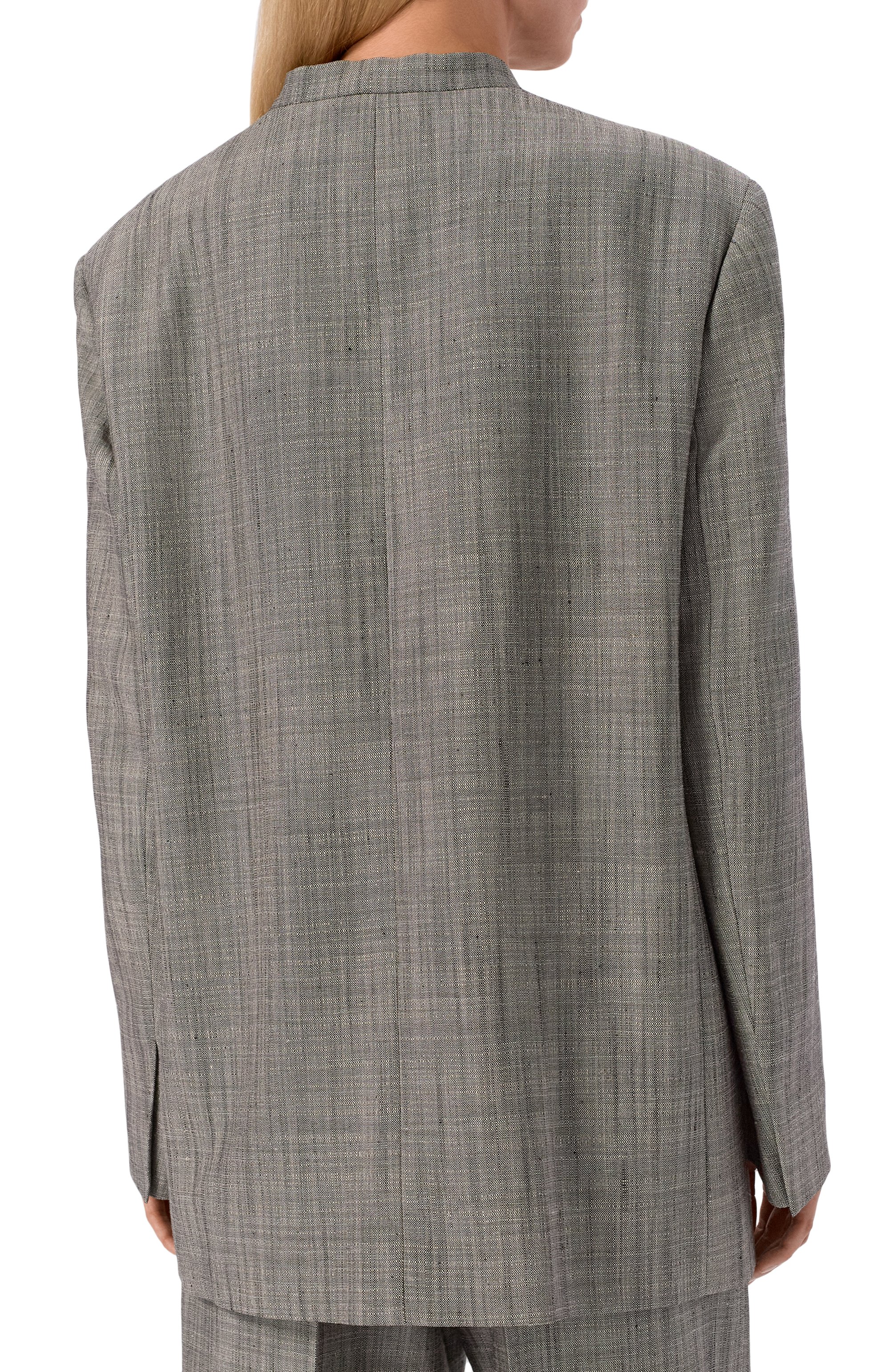 Жакет из шелка и шерсти JIL SANDER, арт. J02BN0222/J55079, фото 4