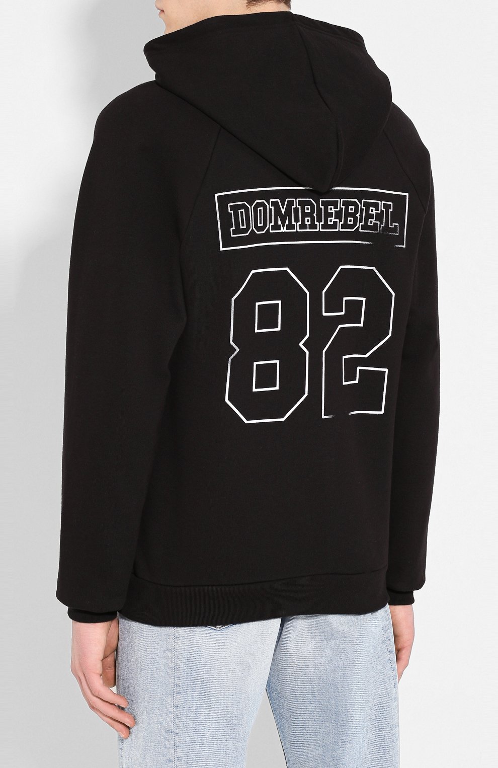 Хлопковое худи DOMREBEL, арт. PLAYER/PULL0VER H00DIE, фото 4