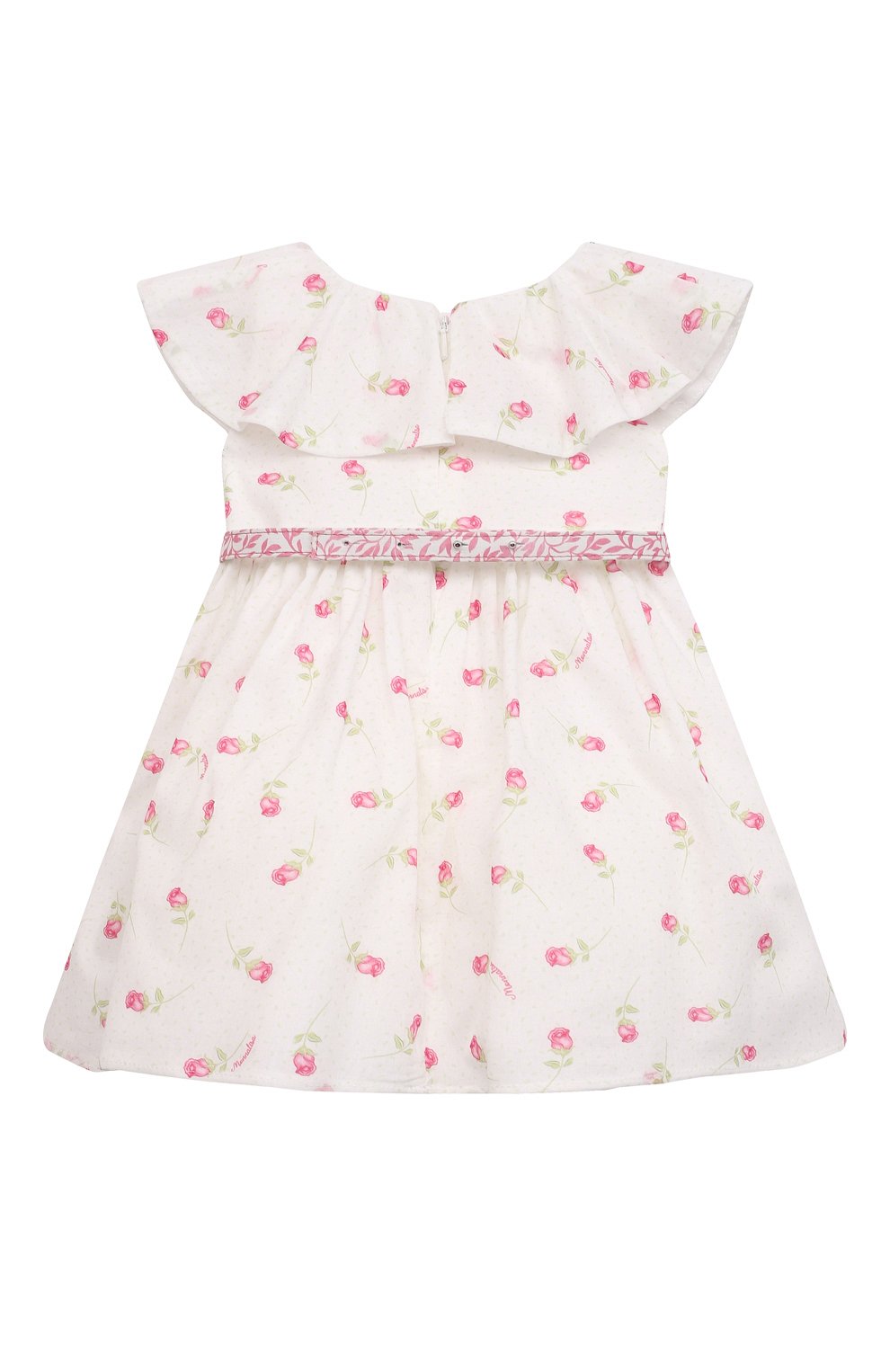 Хлопковое платье MONNALISA, арт. 317904, фото 2