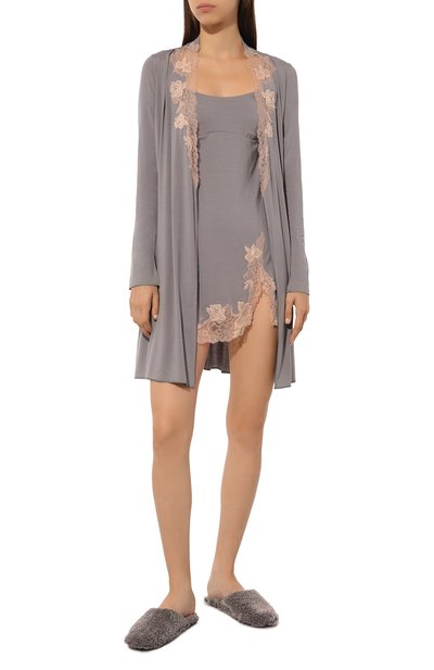 Сорочка GIANANTONIO PALADINI серого цвета по цене 34150 руб., арт. AC01/X, фото 2 Сорочка GIANANTONIO PALADINI, арт. AC01/X, фото 2