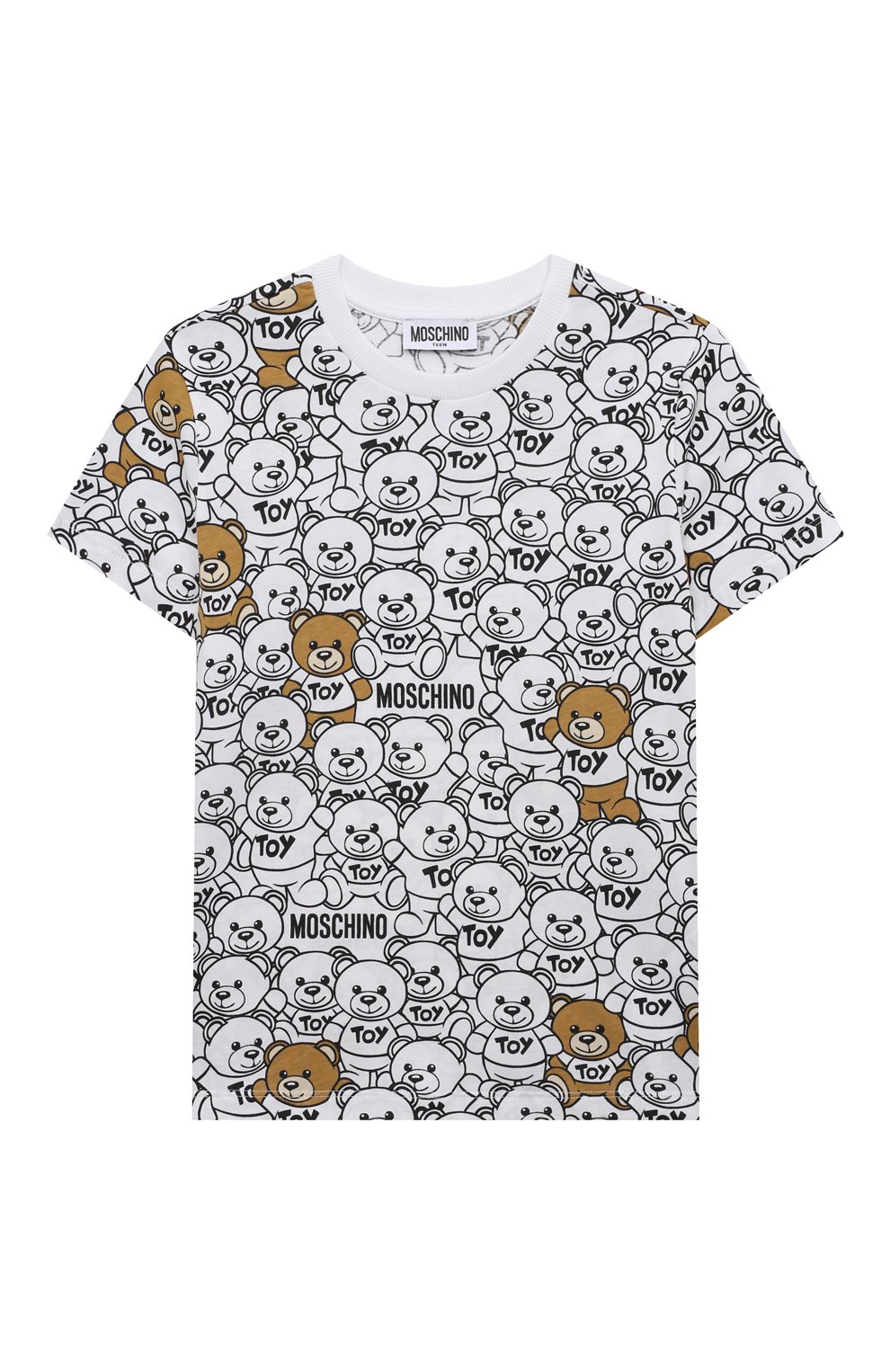 Хлопковая футболка MOSCHINO, арт. HUM04G/LAB84/10A-14A, фото 1