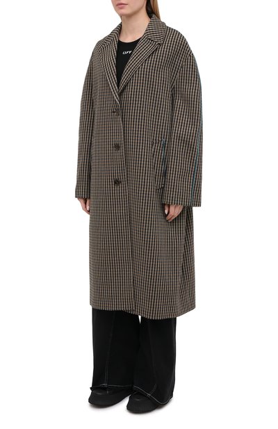 Шерстяное пальто ACNE STUDIOS, арт. A90268, фото 3