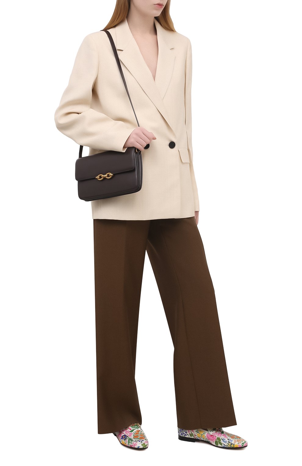 Текстильные лоферы GUCCI, арт. 647611/2L350, фото 2