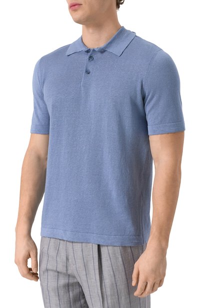 Поло изо льна и кашемира MVST, арт. 25E/X1P/0/A002/7639, фото 3