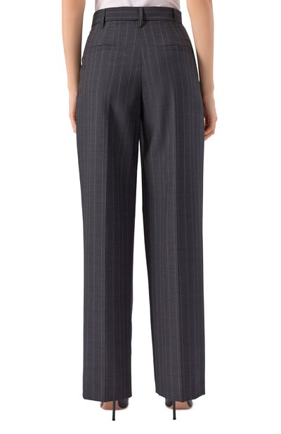 Шерстяные брюки BRUNELLO CUCINELLI, арт. MP146P9019, фото 4