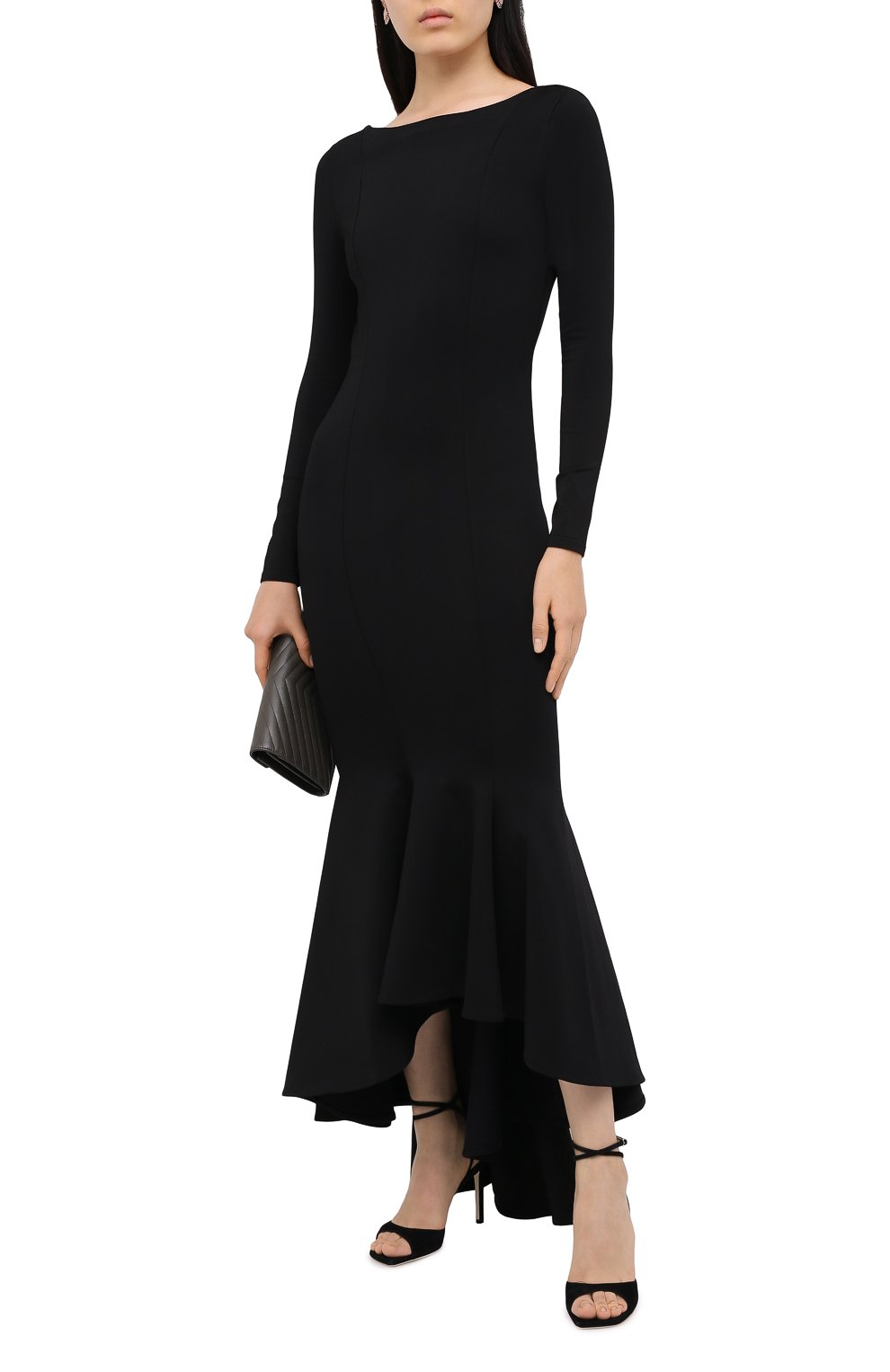 Платье из вискозы ALEXANDRE VAUTHIER, арт. 203KDR1300 0333, фото 2