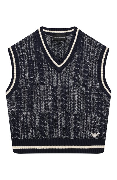 Хлопковый жилет EMPORIO ARMANI, арт. 6D4Q50/4M02Z