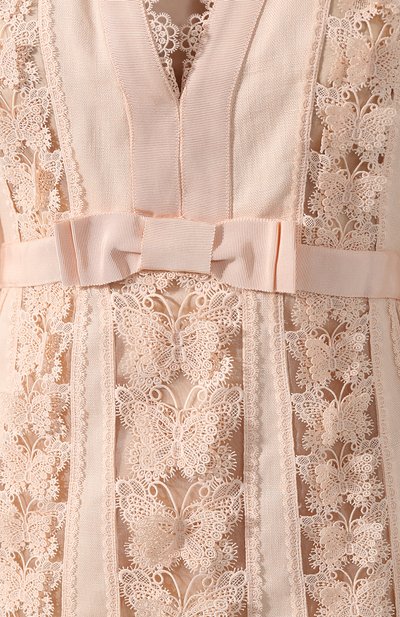 Льняное платье ZIMMERMANN розового цвета по цене 187000 руб., арт. 7349DSUP, фото 5 Льняное платье ZIMMERMANN, арт. 7349DSUP, фото 5
