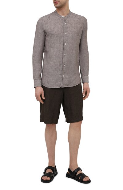 Льняные шорты ZEGNA, арт. UUI32/TB11, фото 2