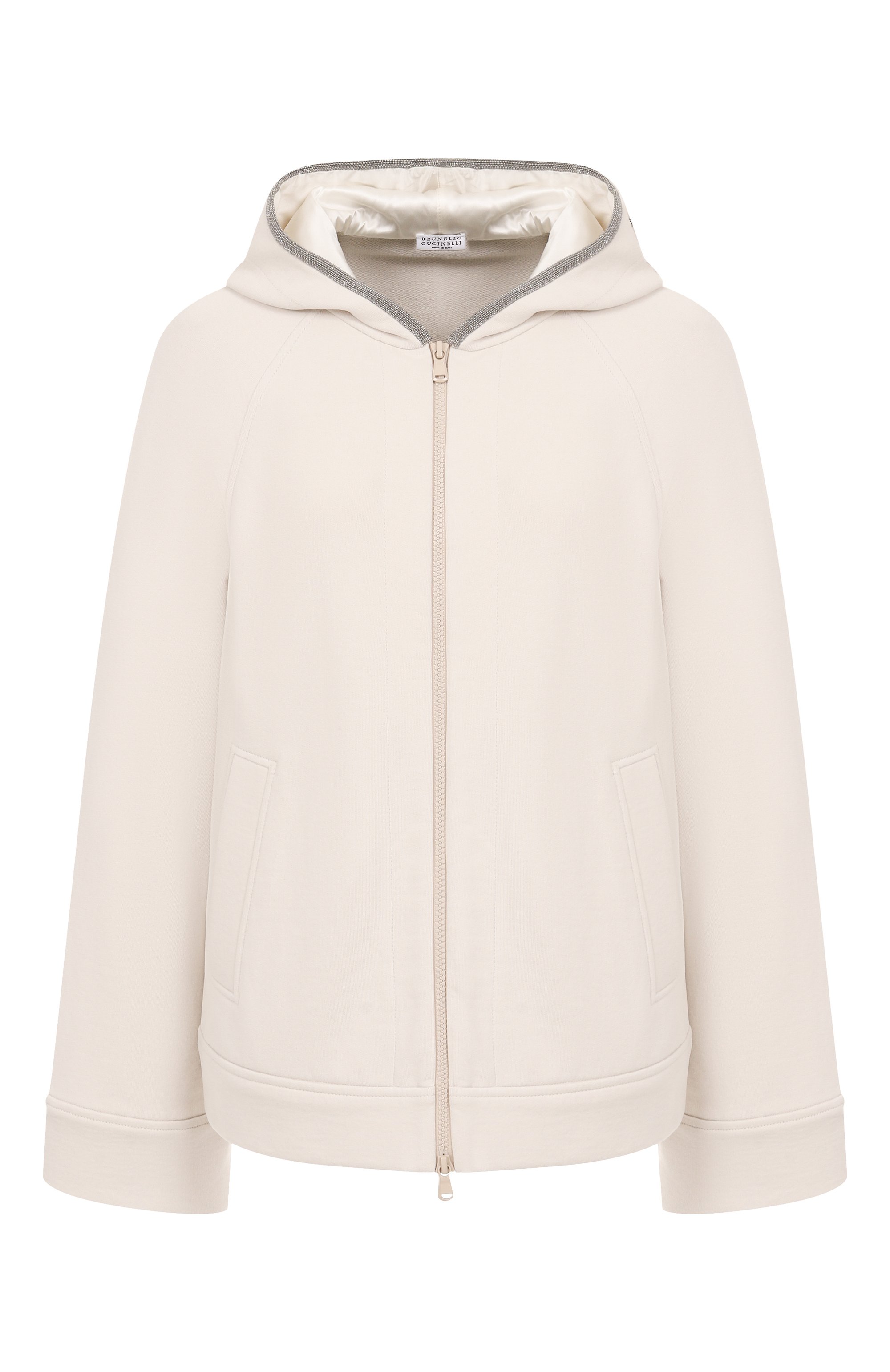 Хлопковая толстовка BRUNELLO CUCINELLI, арт. MN05NS0406, фото 1