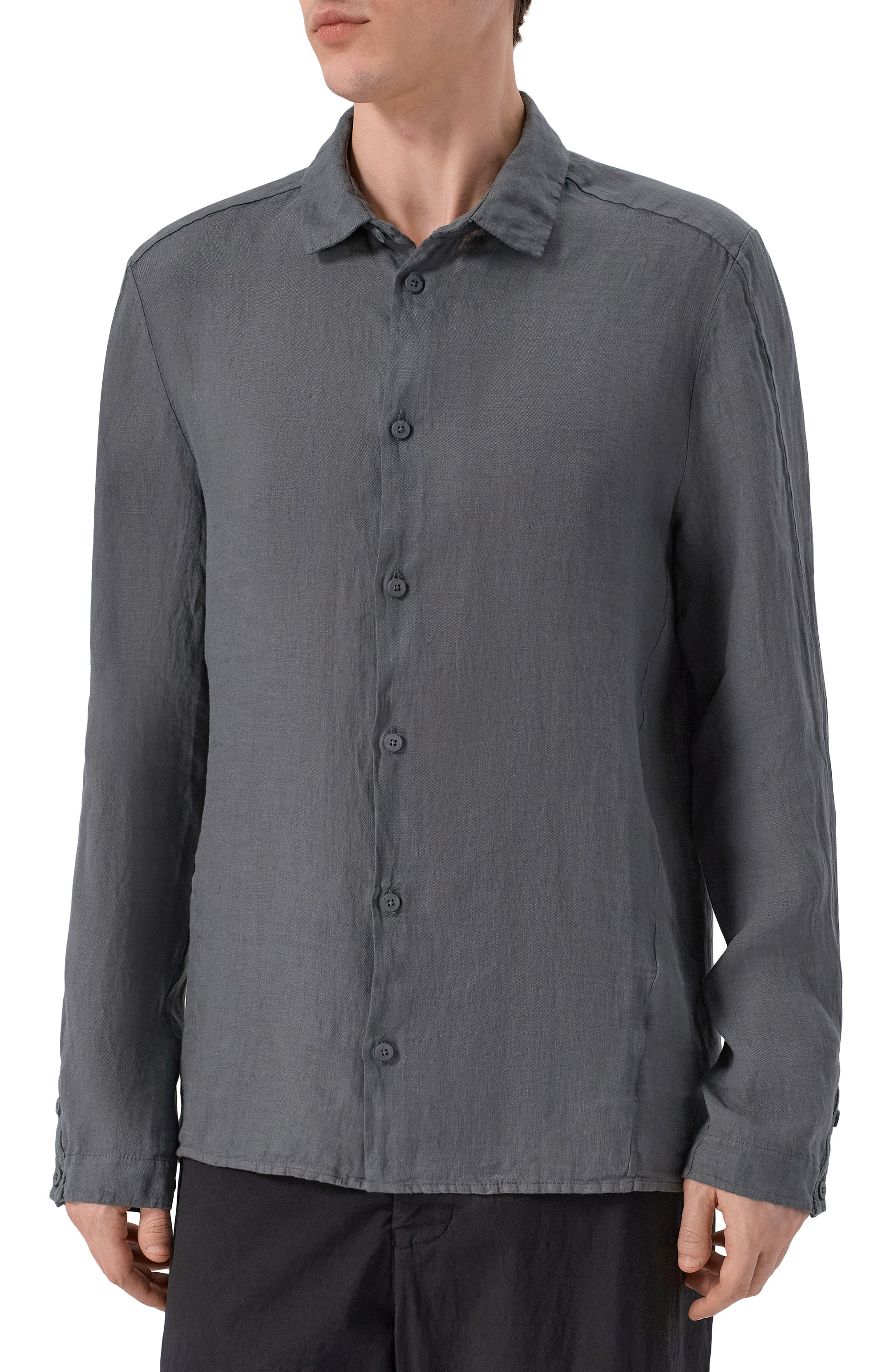 Льняная рубашка TRANSIT, арт. CFUTRCV310, фото 3