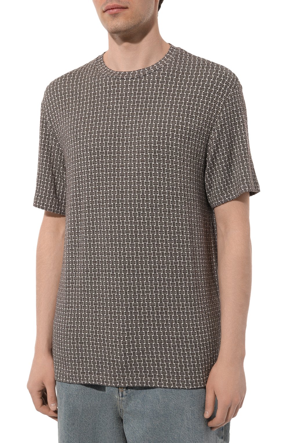 Футболка из вискозы GIORGIO ARMANI, арт. 3DSM77/SJEGZ, фото 3