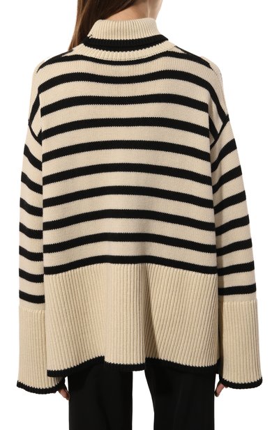 Свитер из шерсти и хлопка TOTEME, арт. 212-562-758, фото 4