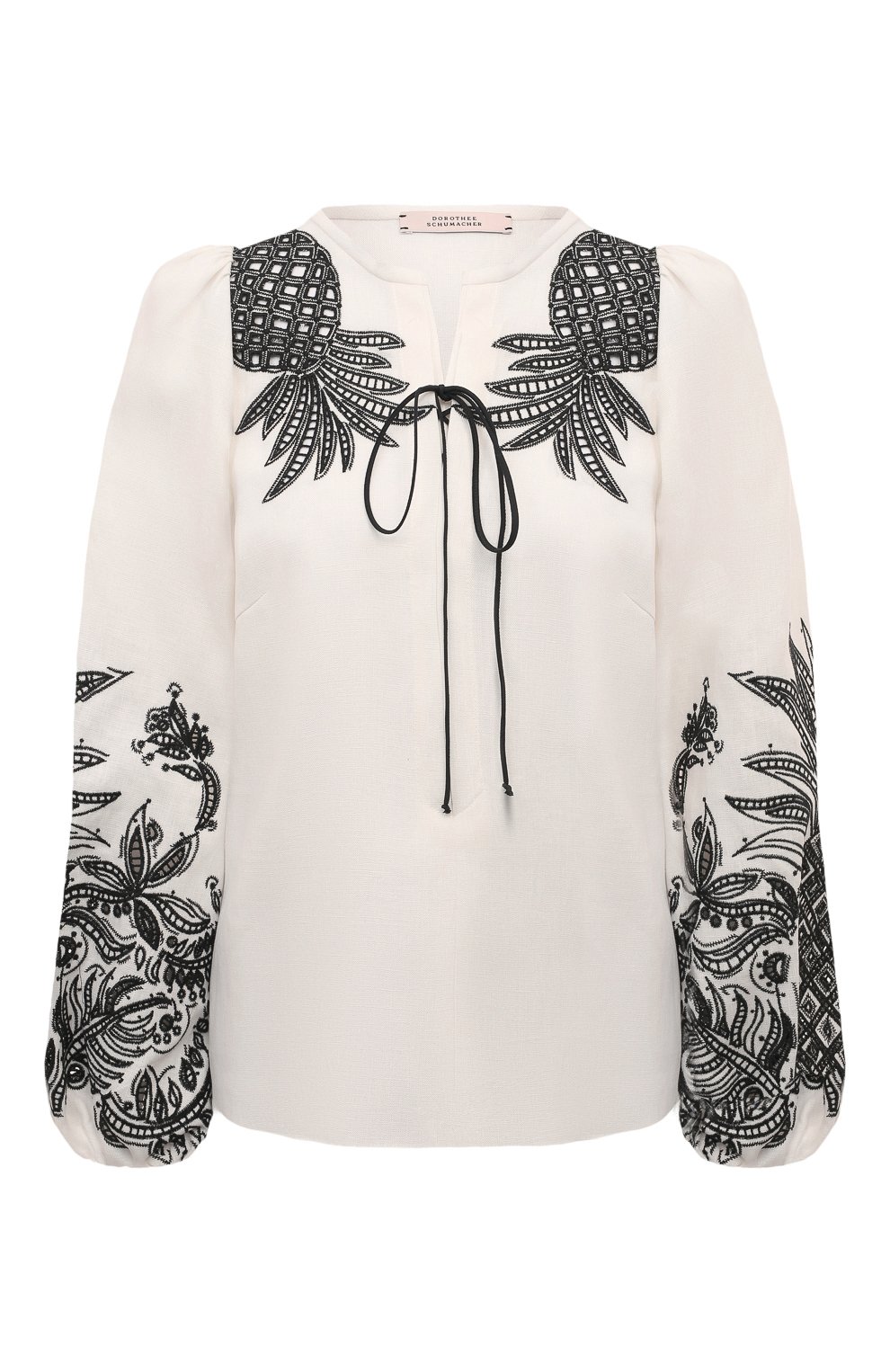 Льняная блузка DOROTHEE SCHUMACHER, арт. 548806, фото 1