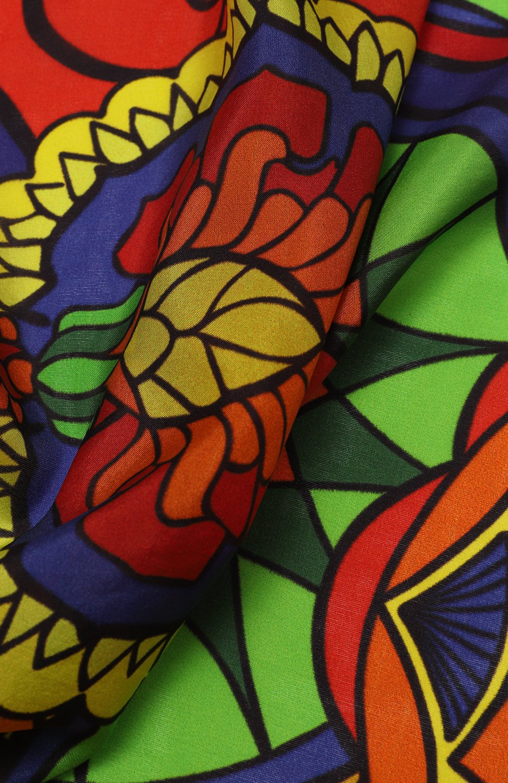 Шелковый платок витражи GOURJI розового цвета по цене 14990 руб., арт. T27VITR7RYL/1, фото 3 Шелковый платок витражи GOURJI, арт. T27VITR7RYL/1, фото 3