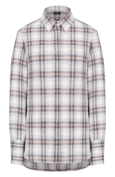 Женская льняная рубашка KITON, арт. D54410H09641