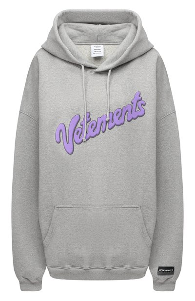 Женский хлопковое худи VETEMENTS, арт. UE51TR770G 1604/W