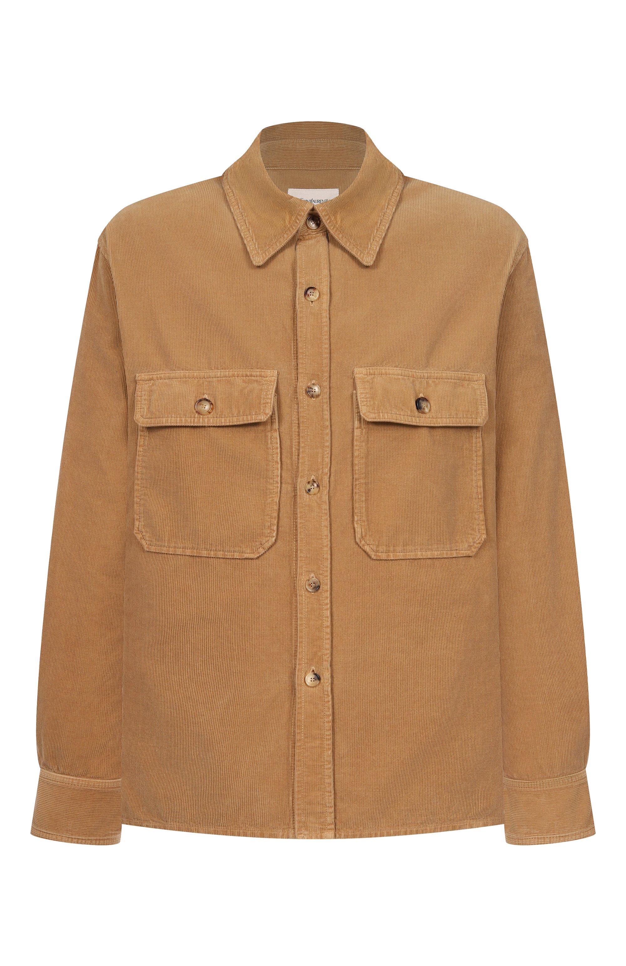 Вельветовая куртка-рубашка SAINT LAURENT, арт. 795555/Y34SC, фото 1