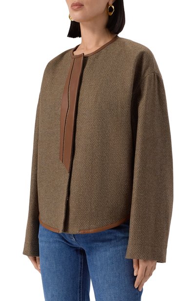 Жакет из шерсти и кашемира GIORGIO ARMANI, арт. GW001614/TE16708, фото 3