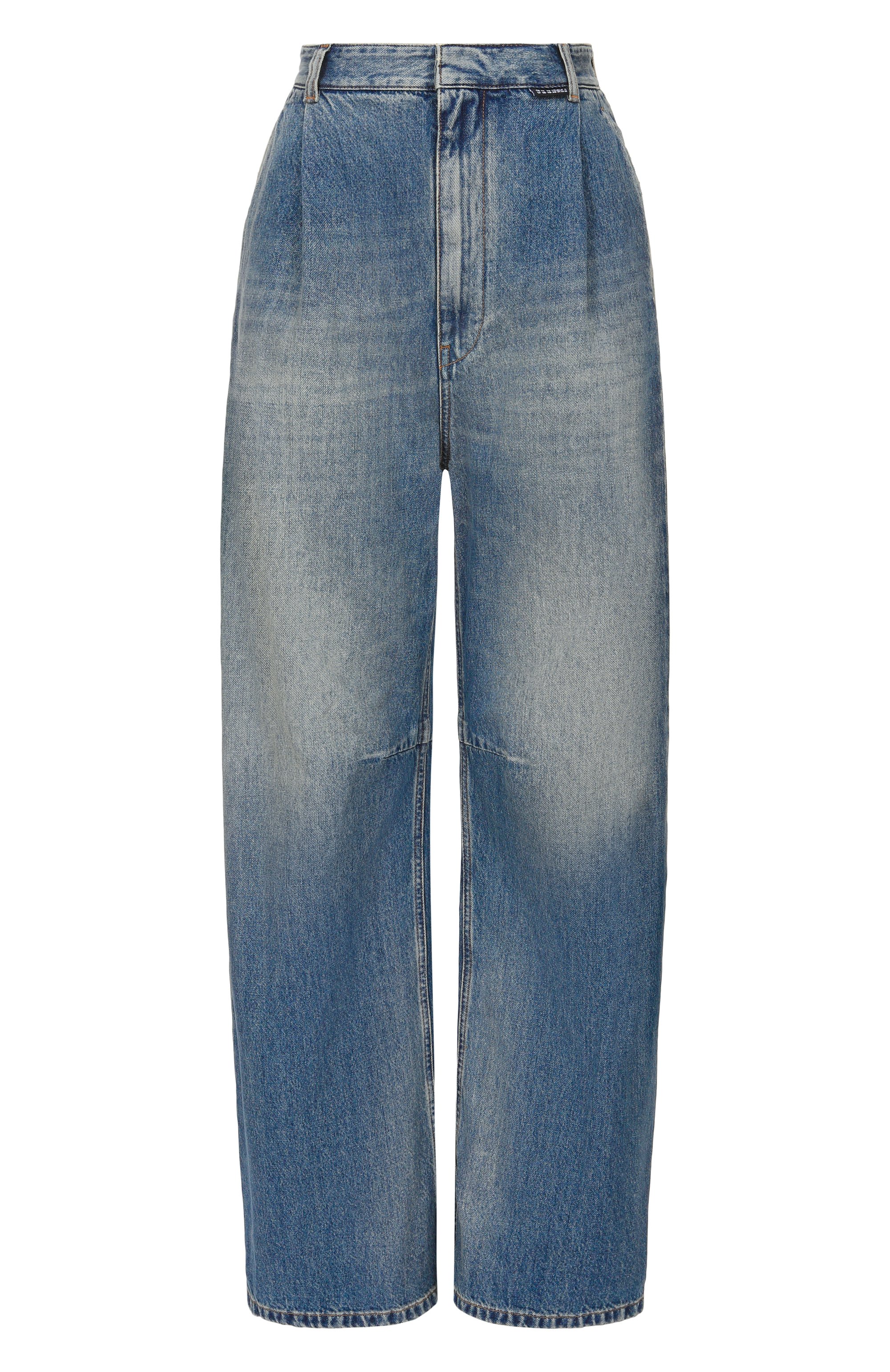 Джинсы MM6 синего цвета по цене 59300 руб., арт. S52LA0269/M30055, фото 1 Джинсы MM6, арт. S52LA0269/M30055, фото 1