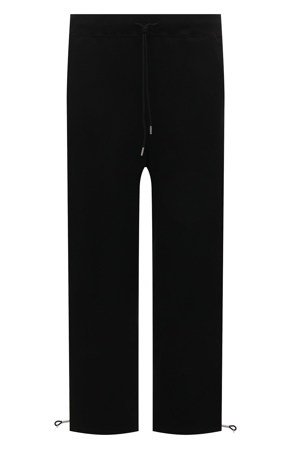 Хлопковые брюки KAZUYUKI KUMAGAI черного цвета по цене 49100 руб., арт. VP21-300, фото 1 Хлопковые брюки KAZUYUKI KUMAGAI, арт. VP21-300, фото 1