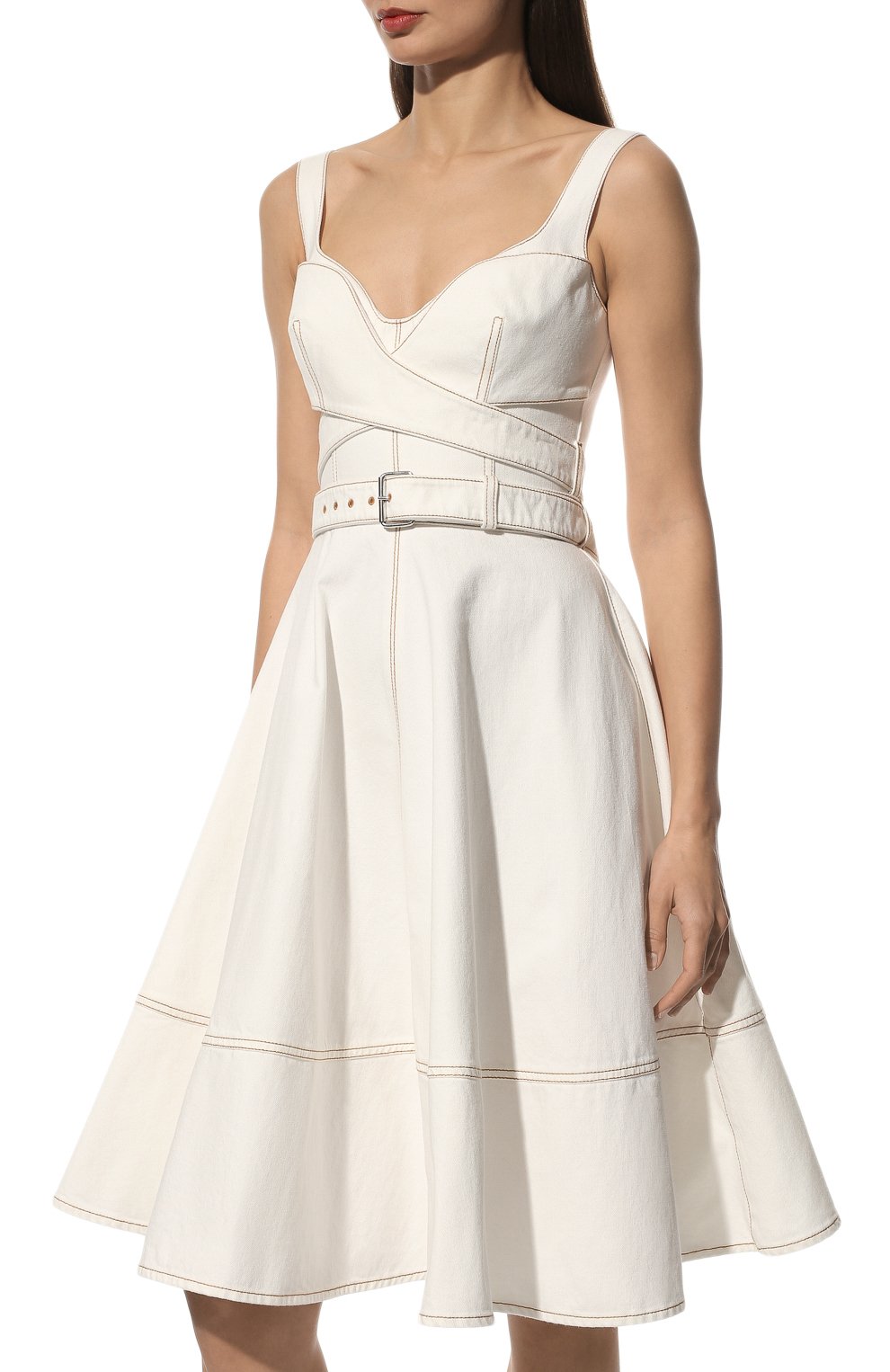 Джинсовое платье ALEXANDER MCQUEEN, арт. 648946/QMAA9, фото 3