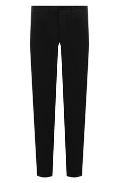 Мужские хлопковые брюки TRANSIT черного цвета, арт. CFUTRWA100 | Фото 1 (Длина (брюки, джинсы): Стандартные; Случай: Повседневный; Материал сплава: Проставлено; Материал внешний: Хлопок; Драгоценные камни: Проставлено; Стили: Кэжуэл)