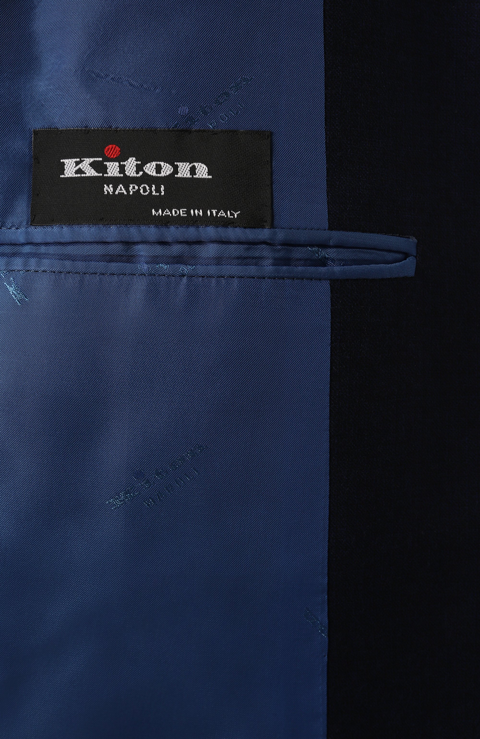 Шерстяной костюм KITON, арт. UA81K0101E20, фото 9