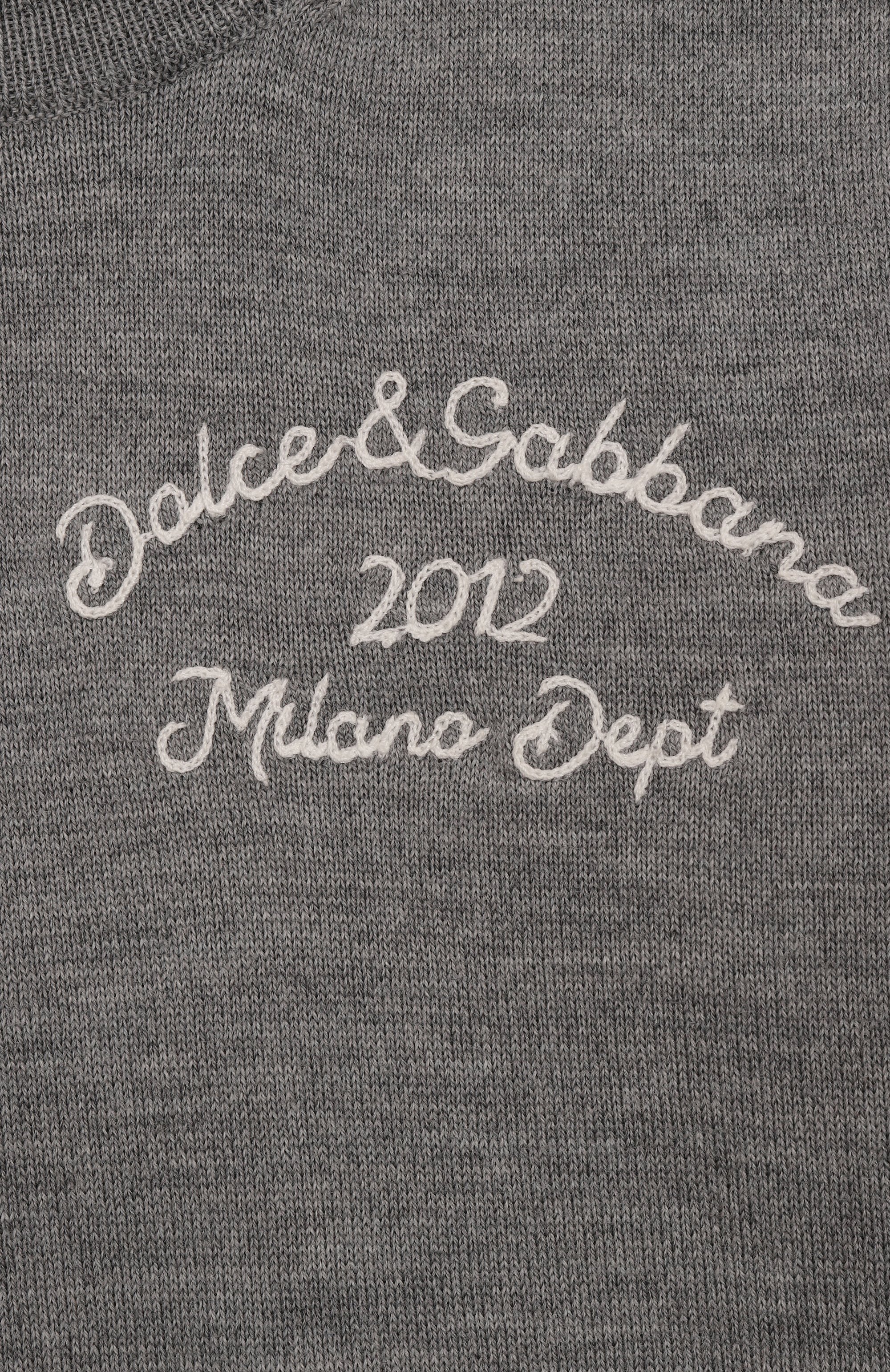 Шерстяной пуловер DOLCE & GABBANA, арт. L4KWE2/JDVCA/2-6, фото 3