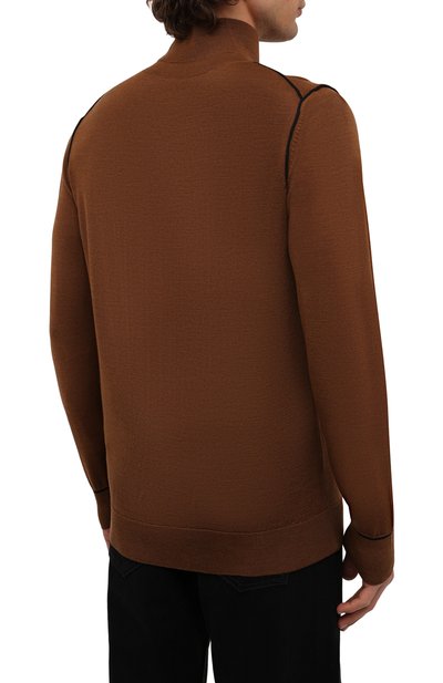 Шерстяная водолазка BOSS, арт. 50463056, фото 4