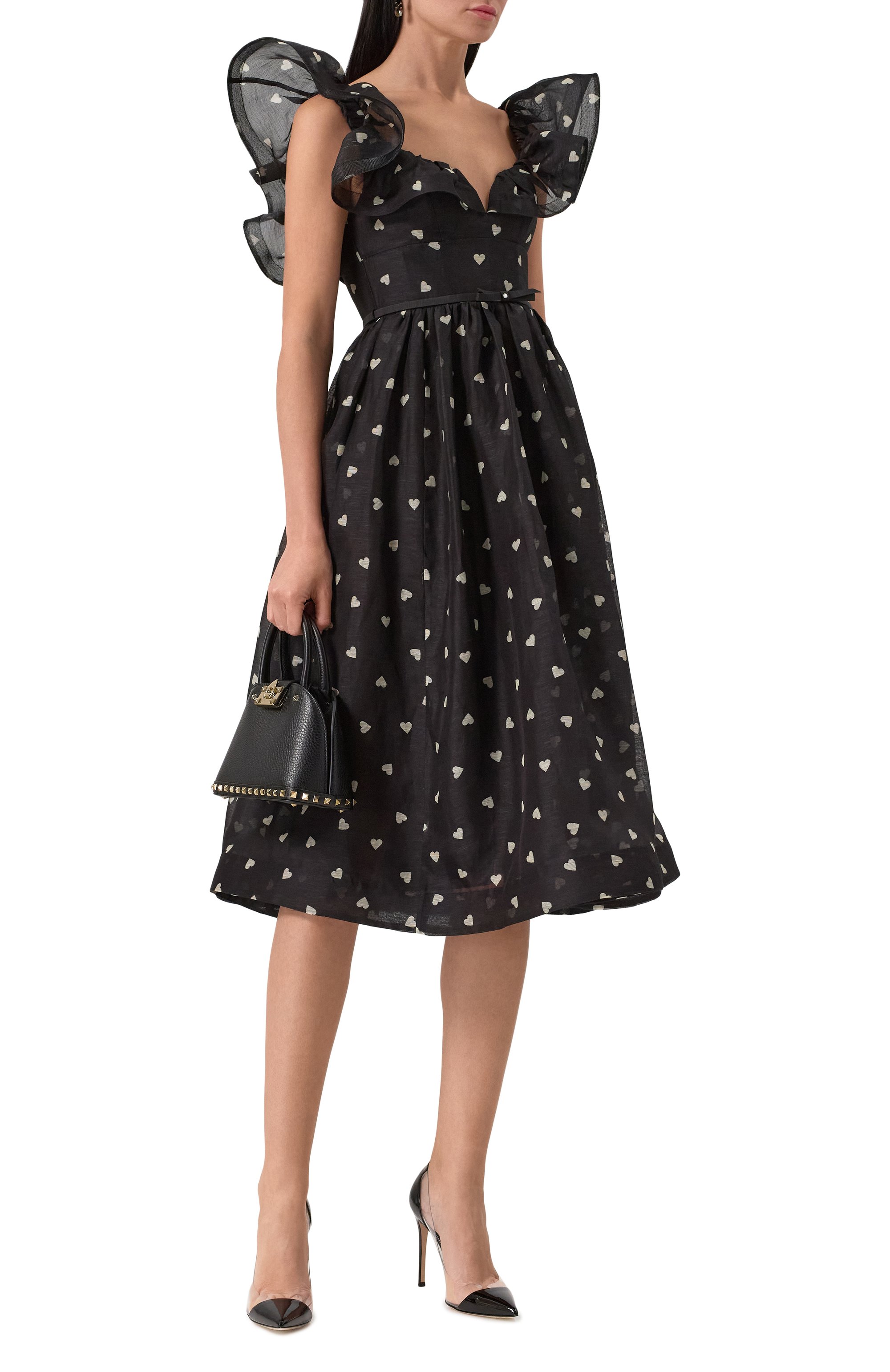 Платье изо льна и шелка ZIMMERMANN, арт. 2364DR251, фото 2