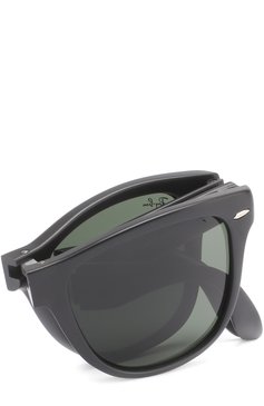 Женские солнцезащитные очки RAY-BAN черного цвета, арт. 4105-601S | Фото 5 (Кросс-КТ: С/з-унисекс; Региональные ограничения белый список (Axapta Mercury): Не проставлено, RU; Нос: Не проставлено; Тип очков: С/з; Ювелирные украшения: Назначено; Статус проверки: Проверена категория; Оптика Гендер: оптика-унисекс; Очки форма: Прямоугольные)