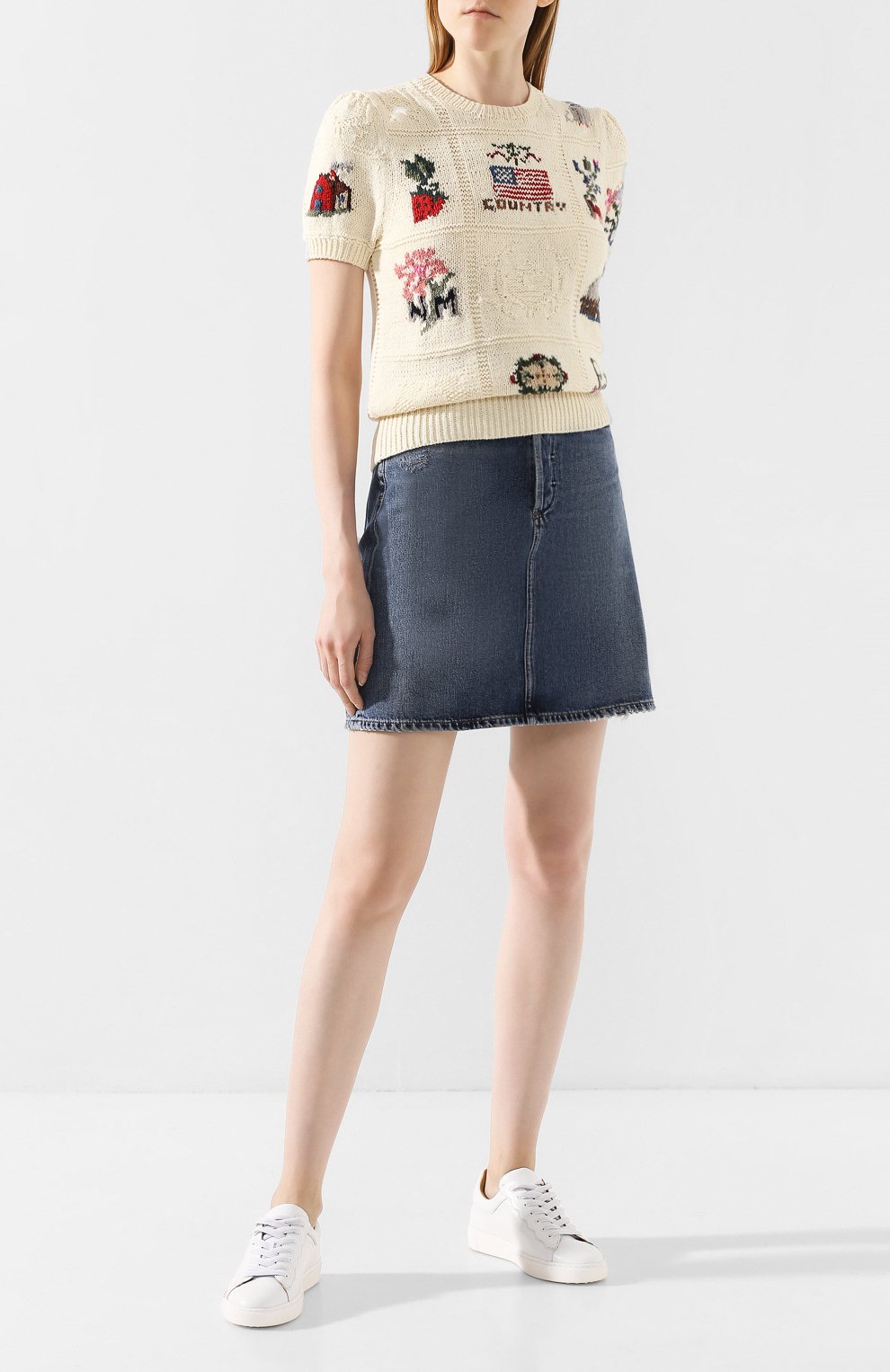 Хлопковый свитер POLO RALPH LAUREN, арт. 211752628, фото 2