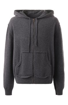 Мужской кардиган из шерсти и кашемира MAISON MARGIELA темно-серого цвета, арт. S50GU0234/M13095 | Фото 1 (Драгоценные камни: Проставлено; Рукава: Длинные; Материал внешний: Кашемир, Шерсть; Материал сплава: Проставлено; Длина (для топов): Стандартные; Мужское Кросс-КТ: Кардиган-одежда; Стили: Минимализм)