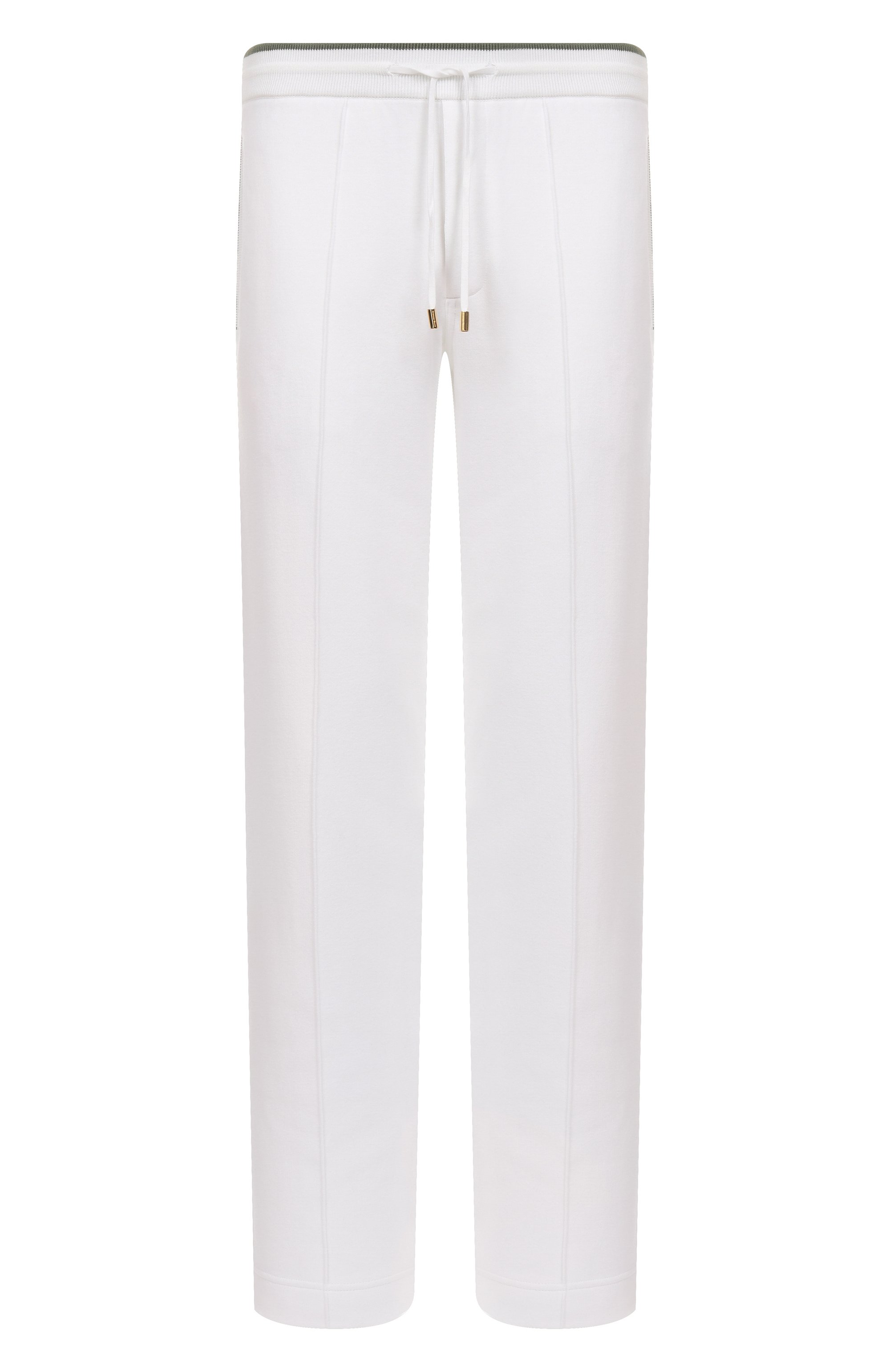 Хлопковые брюки STEFANO RICCI белого цвета по цене 392000 руб., арт. K616409P3D/F25115, фото 1 Хлопковые брюки STEFANO RICCI, арт. K616409P3D/F25115, фото 1