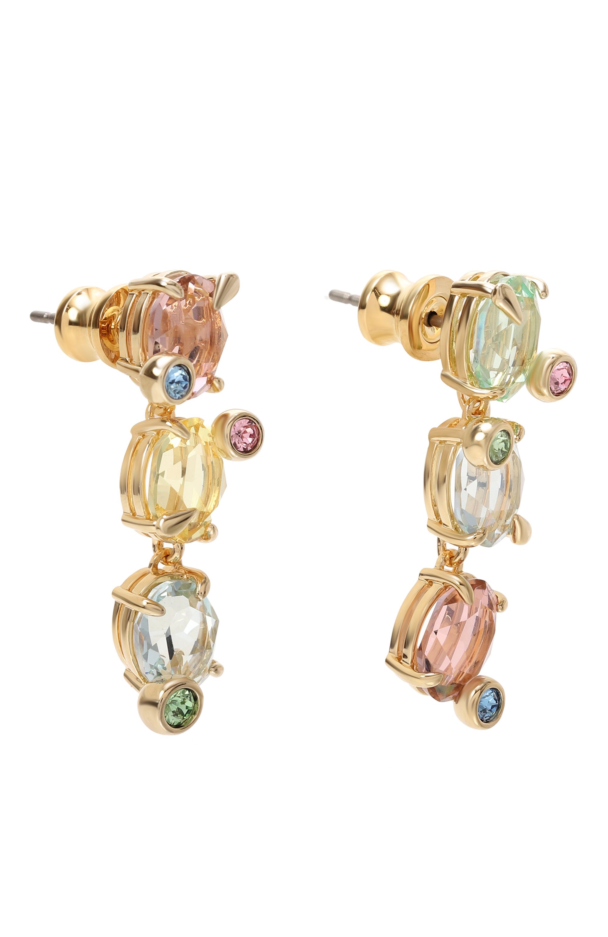 Серьги gema SWAROVSKI разноцветного цвета по цене 20550 руб., арт. 5714815, фото 3 Серьги gema SWAROVSKI, арт. 5714815, фото 3