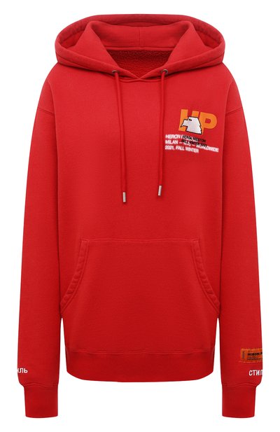 Женский хлопковое худи HERON PRESTON, арт. HWBB020F21JER0022522