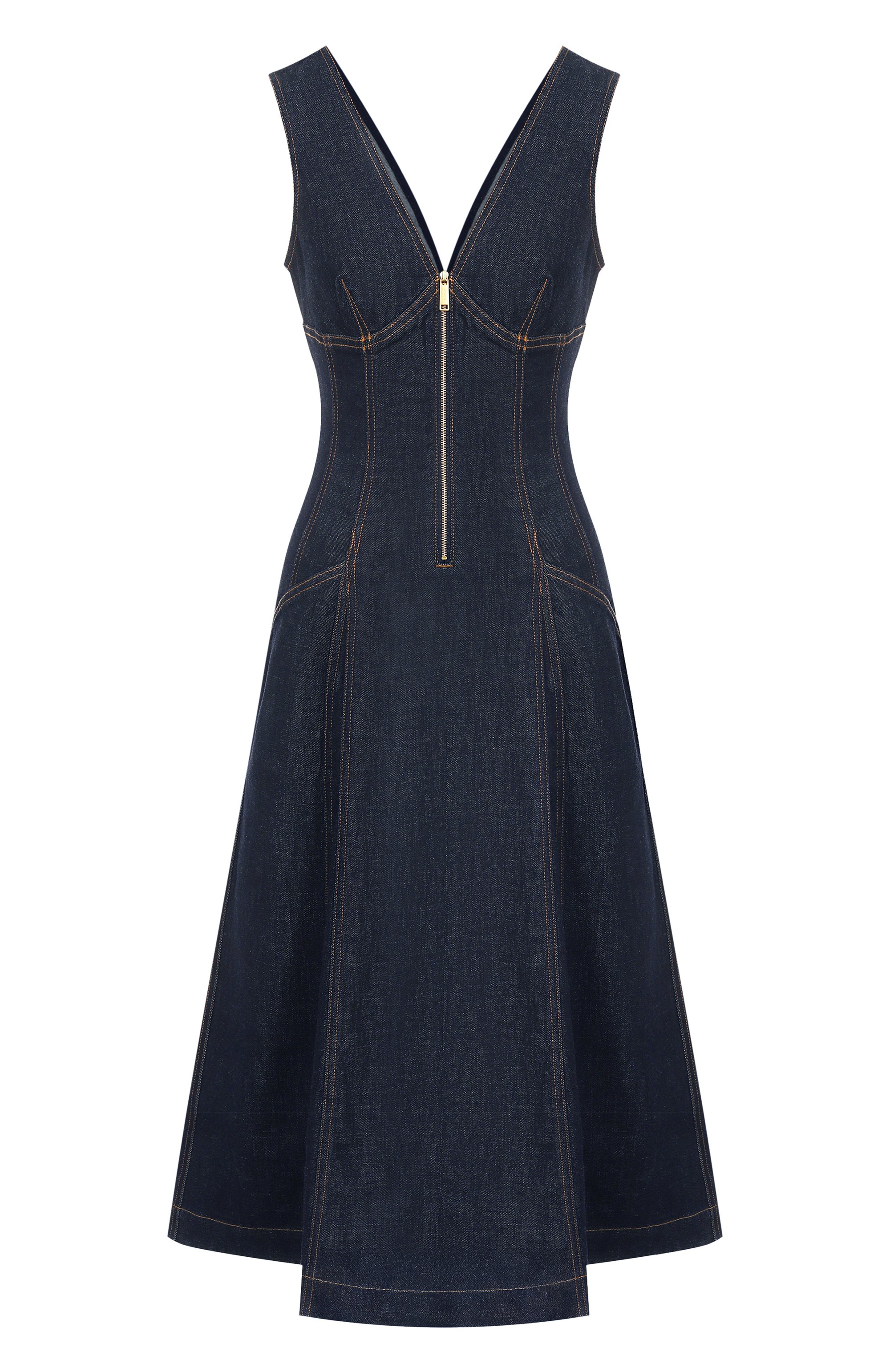 Джинсовое платье SELF-PORTRAIT, арт. PF25801MBL, фото 1