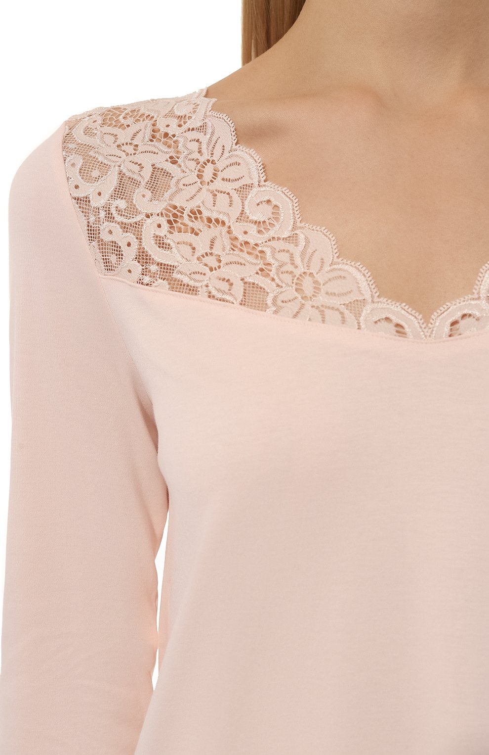 Хлопковая сорочка HANRO кремового цвета по цене 19330 руб., арт. 077931., фото 5 Хлопковая сорочка HANRO, арт. 077931., фото 5