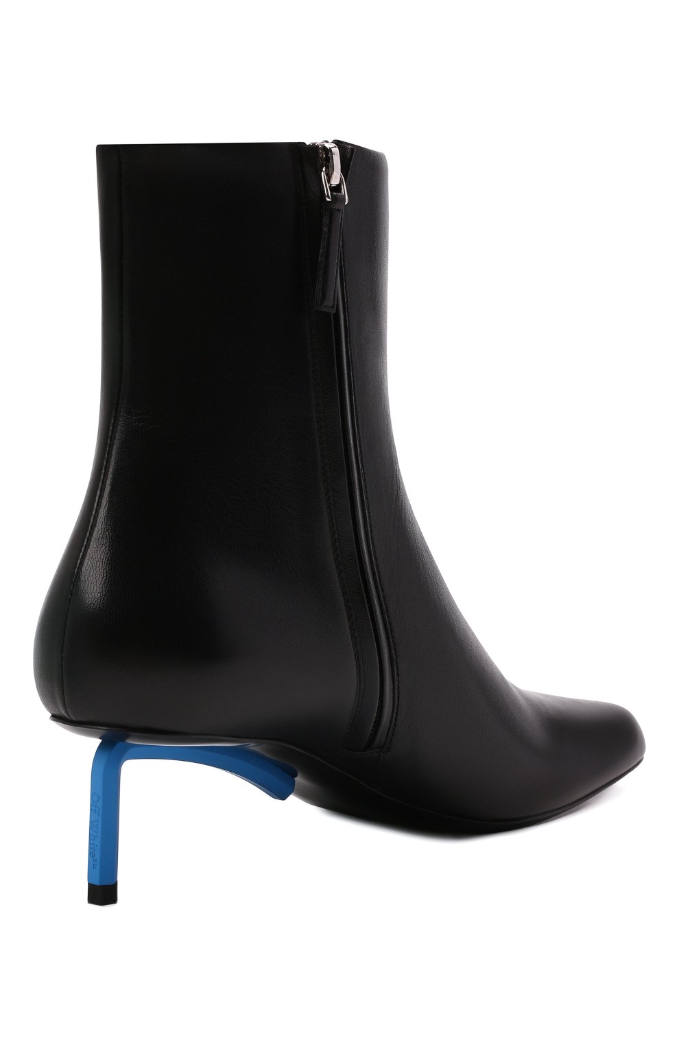 Кожаные ботильоны OFF-WHITE, арт. 0WID011F21LEA0011000, фото 5