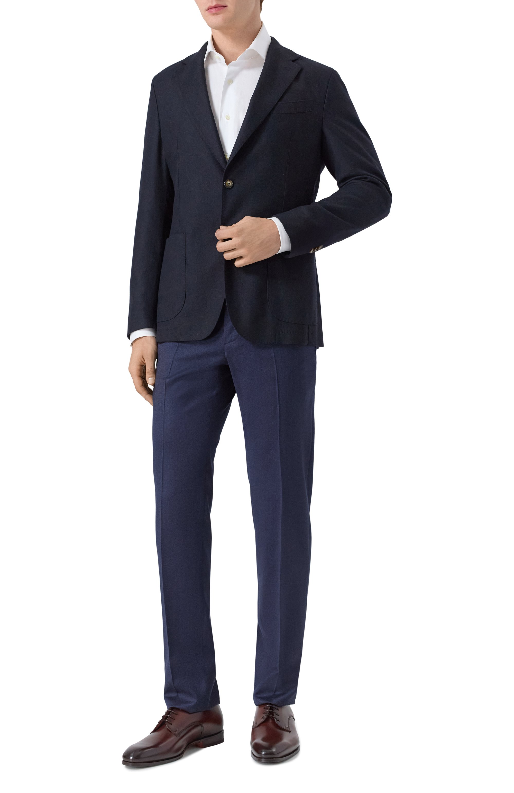 Кожаные дерби adrian SANTONI, арт. MCAG19026JJ6BNTG, фото 2