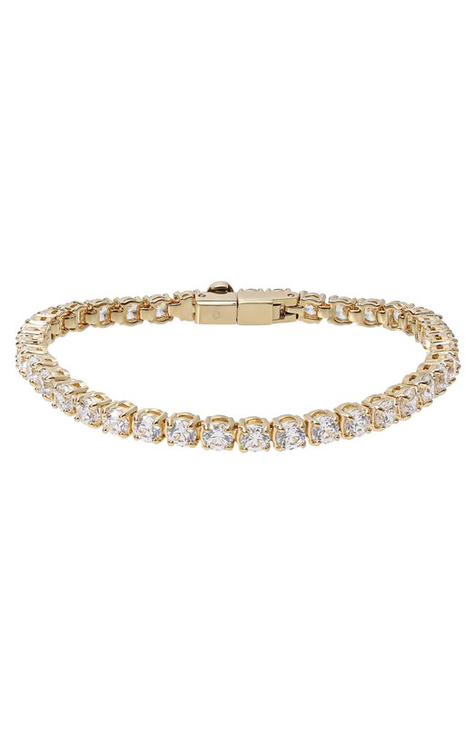 Браслет Matrix Tennis Swarovski 5657665 Золотой 5657665