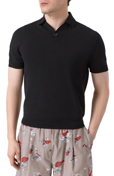 Хлопковое поло KITON, арт. UMM060805, фото 3