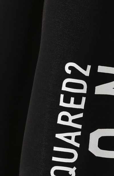Легинсы DSQUARED2 черного цвета по цене 9675 руб., арт. D8N333080, фото 5 Легинсы DSQUARED2, арт. D8N333080, фото 5