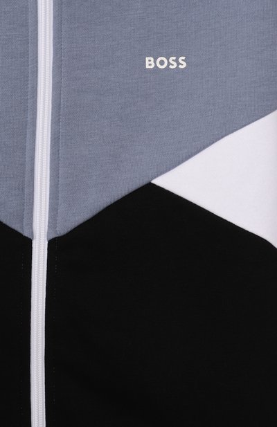 Хлопковая толстовка BOSS, арт. J51118/14A-16A, фото 3