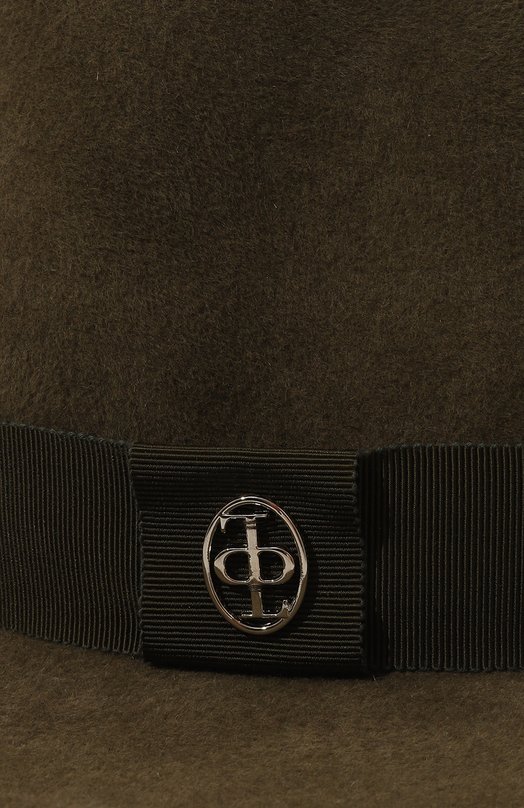 Шляпа Fedora из велюра Fetish OF24S Хаки  OF24S Фото 4